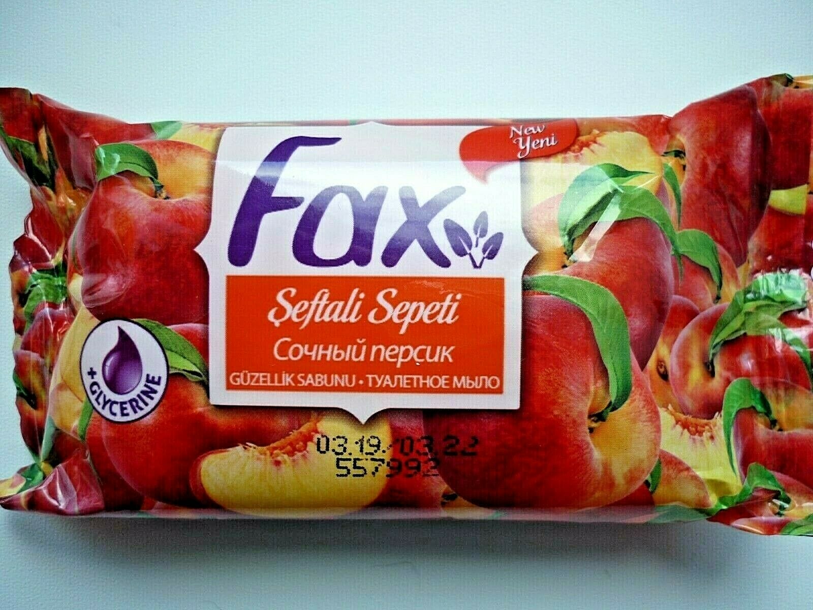 Fax Beauty Soap Peach 75 gr 