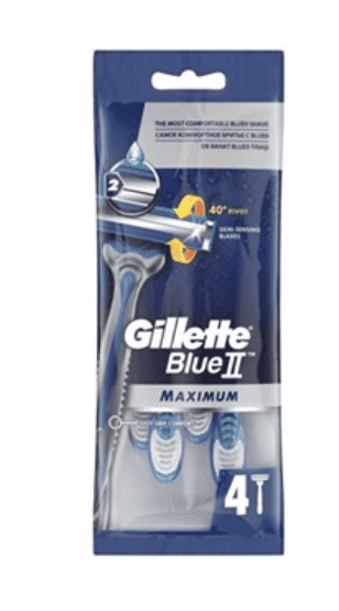 Gillette Blue Ii Disposable Maximum  4 Adet 