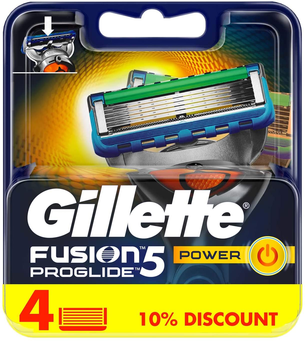 Gillette Fusion Proglide Blades  4 Adet