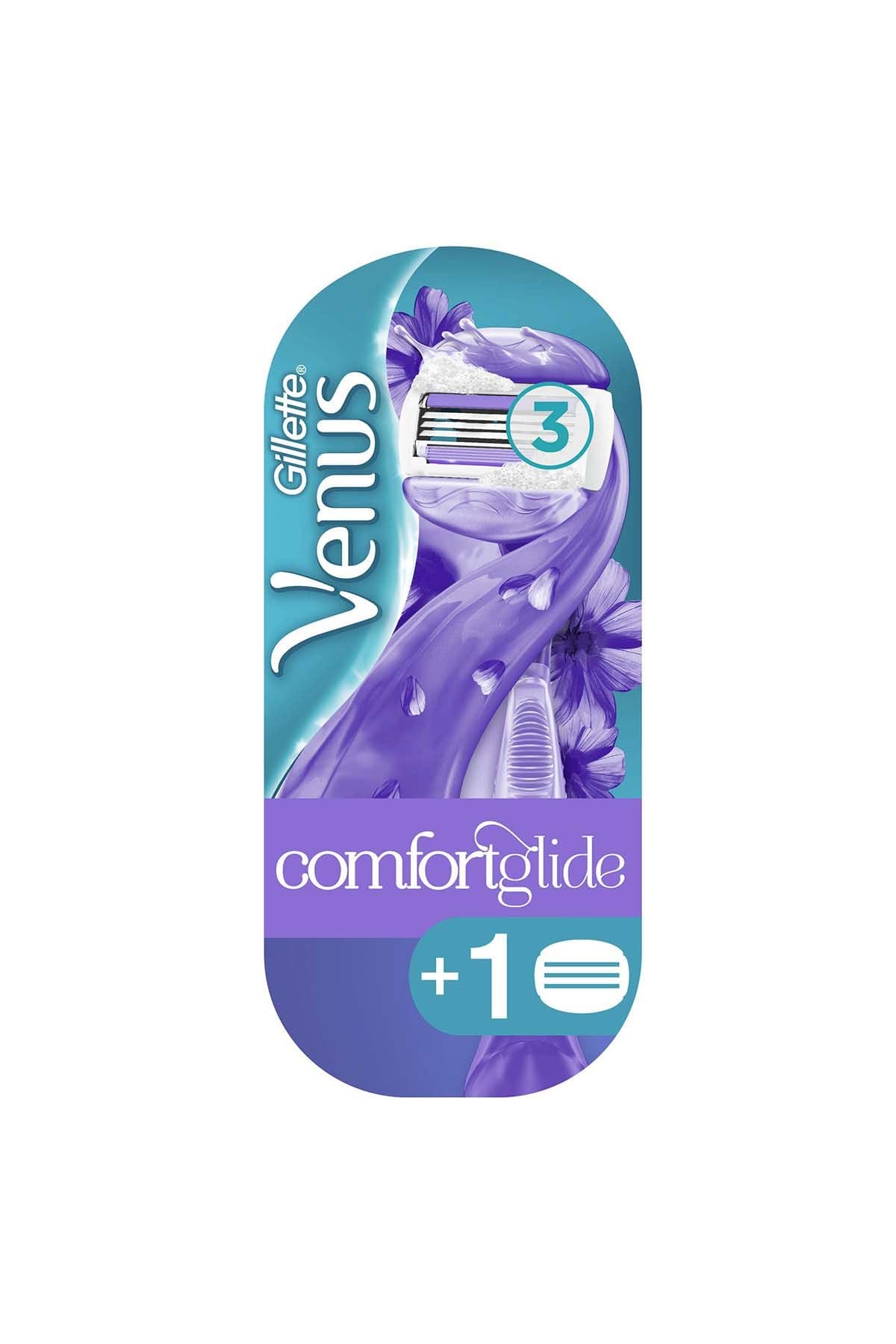 Gillette Venus Comfortglide Breeze Razor With 1 Refill 1 pc 