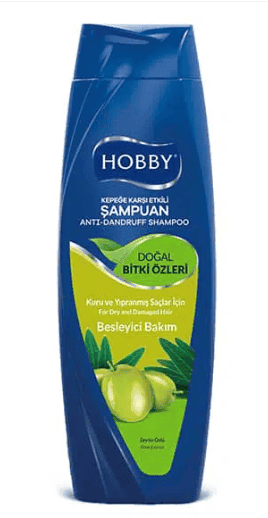 Hobby Kepeğe Karşı Zeytin Özlü Şampuan 600 Ml