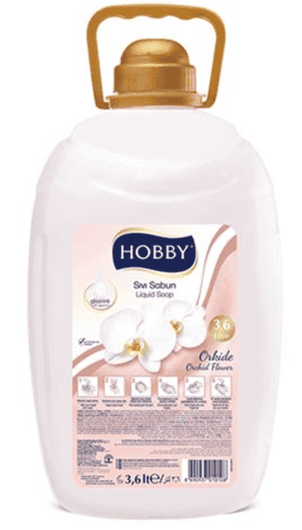 Hobby Gliserinli Sıvı Sabun Orkide 3600 Ml