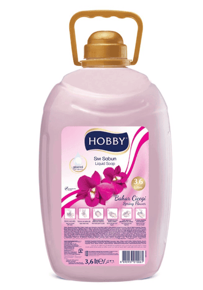 Hobby Glycerin Liquid Soap Spring Flower 3600 ml