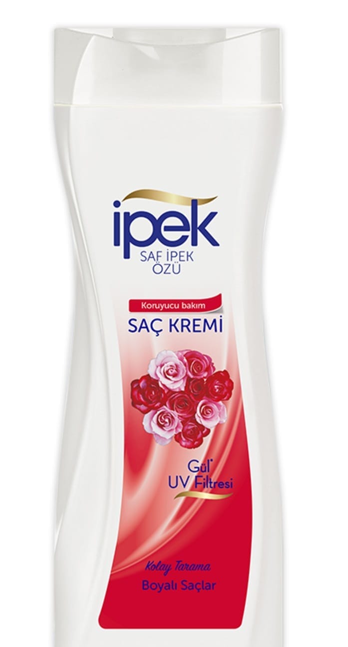 İpek Saç Kremi Gül 600 Ml