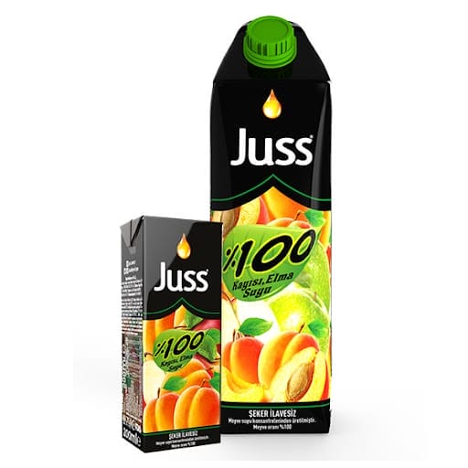 Juss %100 Elma Suyu 200 Ml