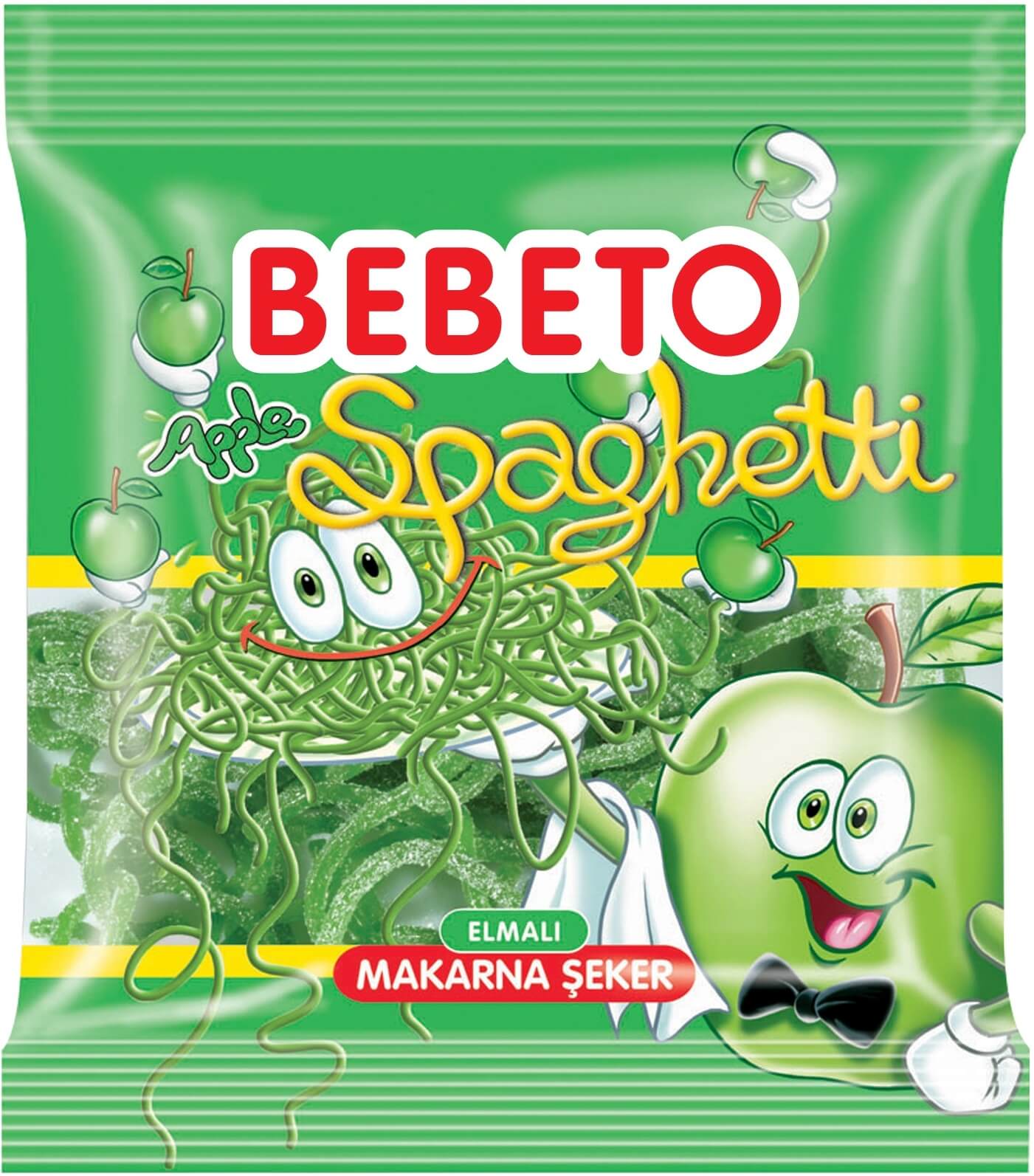 Kervan Gıda Bebeto Apple Spaghetti 80 grX12