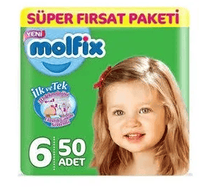 Molfix Süper Fırsat Paketi No 6 50 Adet