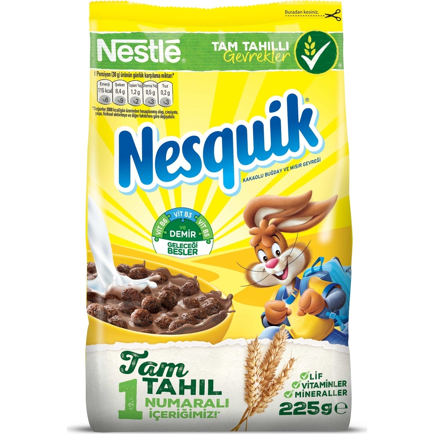 Nestle Nesquik Mısır Gevreği 225 Gr