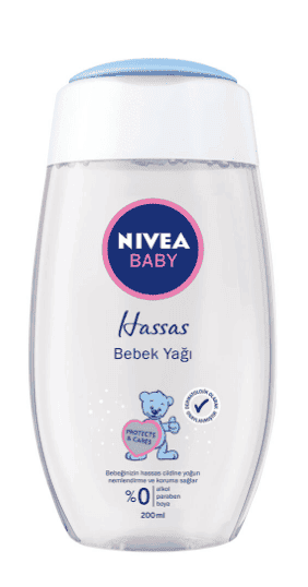 Nivea Bebek Yağı Hassas 200 Ml