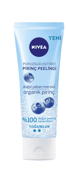 Nivea Yüz Bakımı Organik Pirinç Peelingi Yaban Mersini 75 Ml