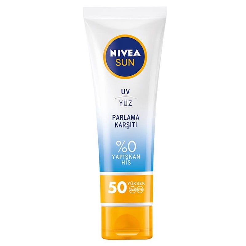 Nivea Sun Parlama Karşıtı Yüz Bakım Kremi 50 Ml