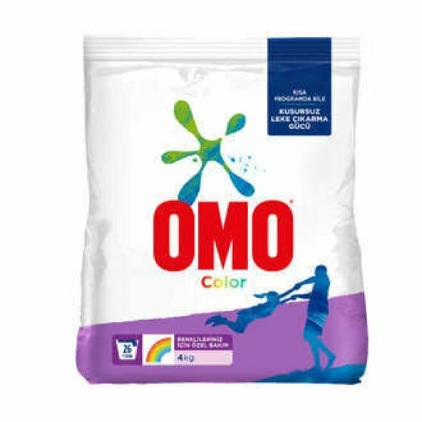 Omo Matic Toz Deterjan Renkliler 4 Kg