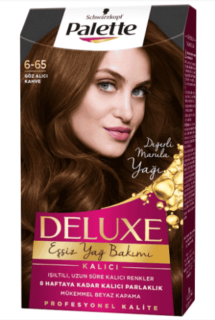 Palette Deluxe Saç Boyası Göz Alıcı Kahve 6-65 1 Adet