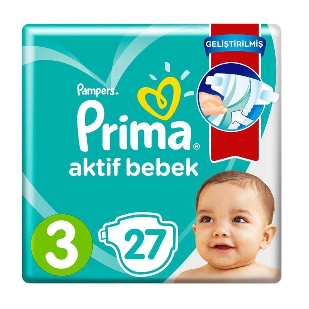 Pampers Prima No3 27 Adet