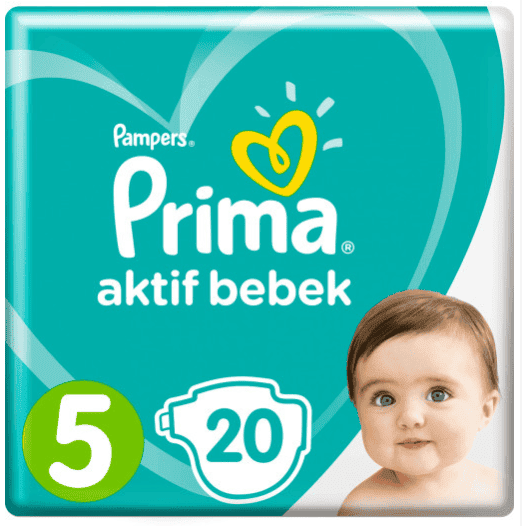 Pampers Prima No5 20 Adet