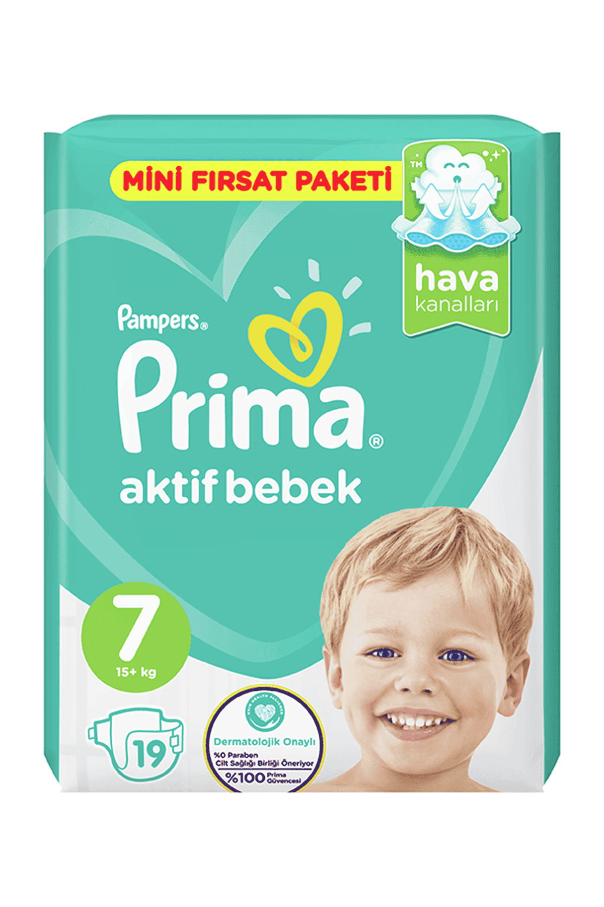 Pampers Prima No7 19 Adet