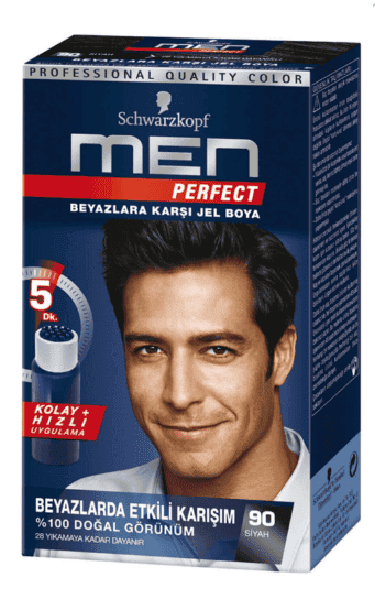 Schwarzkopf Men Perfect Siyah 90 80 Ml