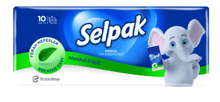 Selpak Mendil Menthol 5X10 Adet