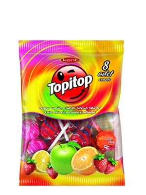 Topitop Şekerler Meyveli 132 Gr