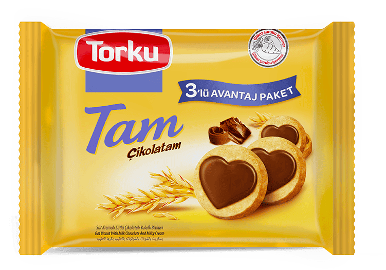 Torku Yulaf Ezmesi-Çikolatalı Bisküvi Kreması 3X83 Gr