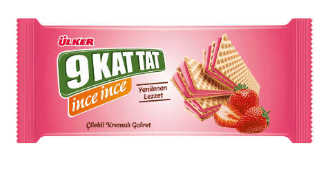 Ülker 9 Kat Tat İnce İnce Çilekli 114 Gr