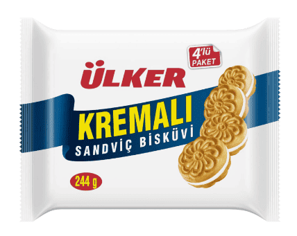 Ülker Kremalı Sandviç 4’Lü 244 Gr