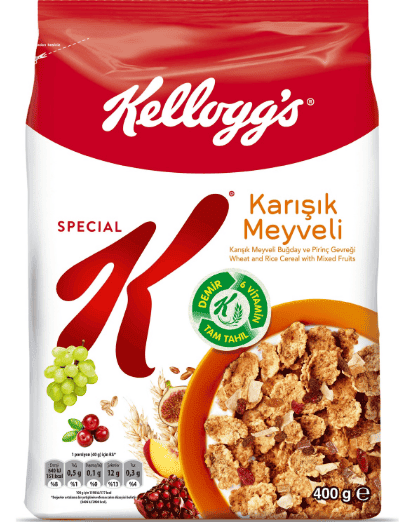 Ülker Kellogs Specıal K Karışık Meyveli 400 Gr