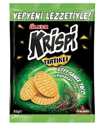 Ülker Krispi Tırtıklı Kraker Baharatlı 92 Gr