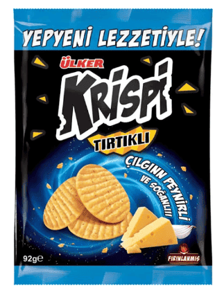 Ülker Krispi Tırtıklı Kraker Peynirli Soğanlı 92 Gr