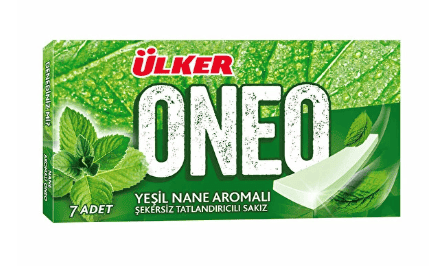 Ülker Oneo Slıms Yeşil Naneli Sakız 14 Gr