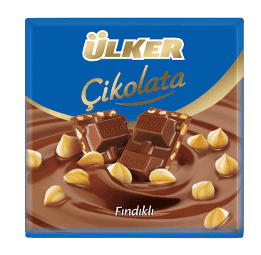 Ülker Fındıklı Kare Çikolata 65 Gr