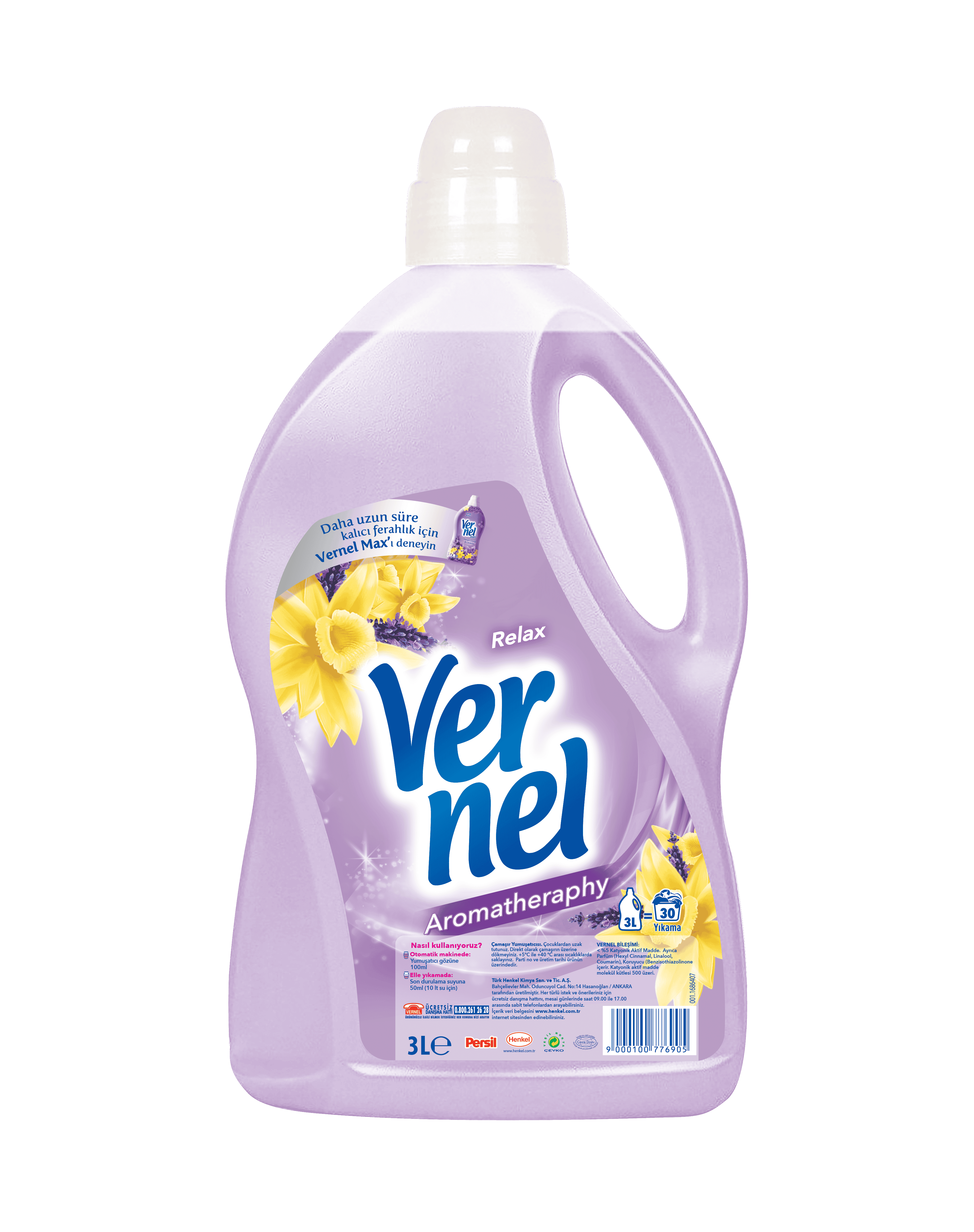 Vernel Aromaterapi Relax 3 Lt