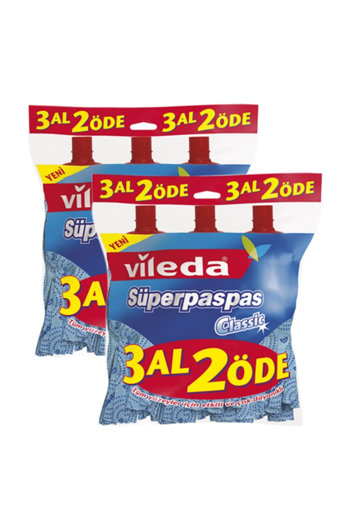 Vileda Steel 3 Al 2 Öde 3 Adet