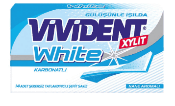 Vivident White Naneli Sakız 26 Gr