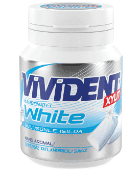 Vivident White Mint Gum 67 gr