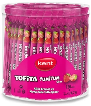 Yumiyum Candy Stick İn Jar Strawberry 6.7 gr 